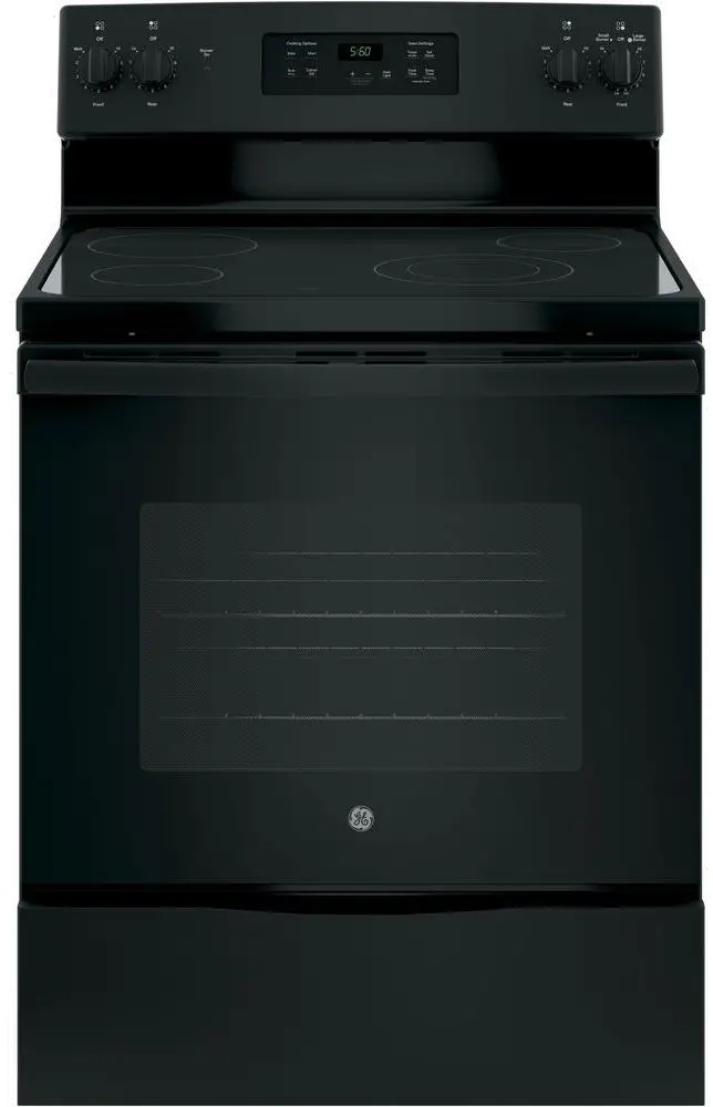JBS60DKBB GE 5.3 cu ft Electric Range - Black-1