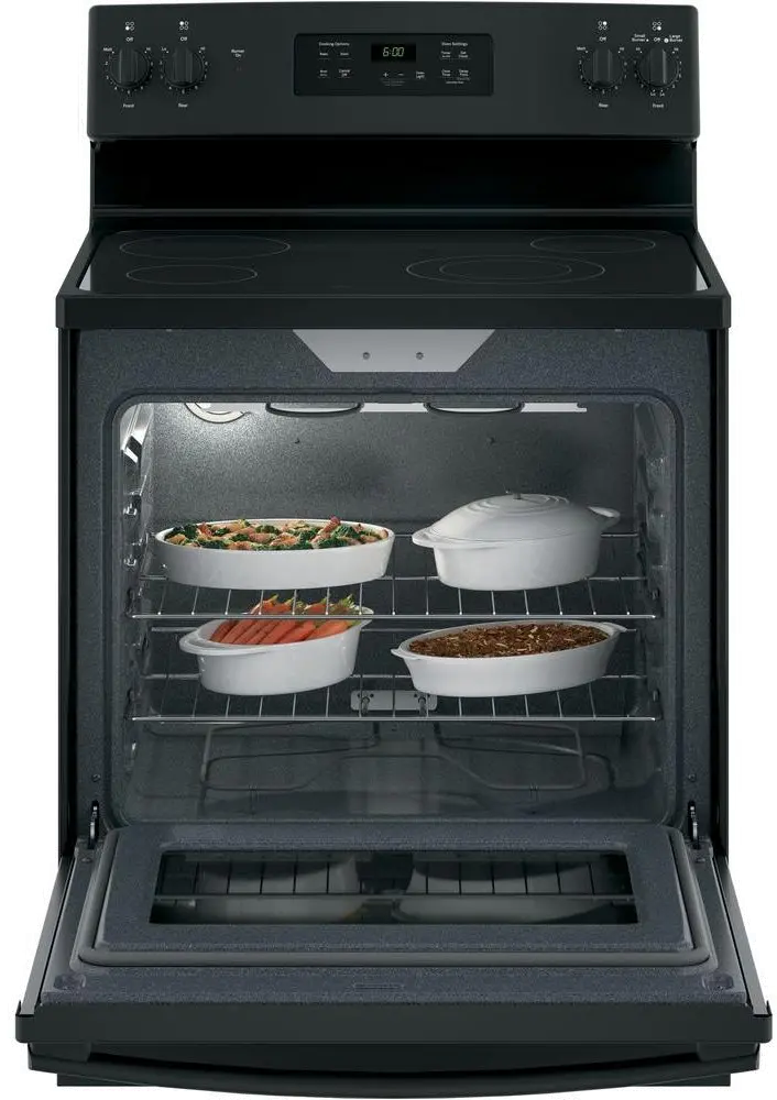 JBS60DKBB GE 5.3 cu ft Electric Range - Black-2