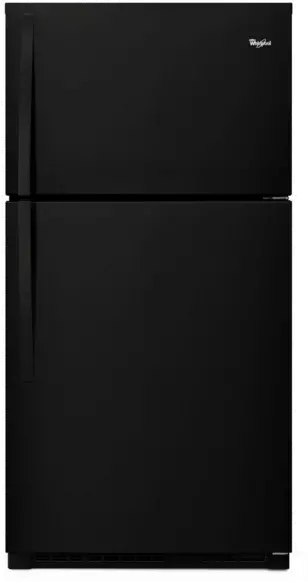 WRT511SZDB Whirlpool Top Freezer Refrigerator - 33 W Black-1