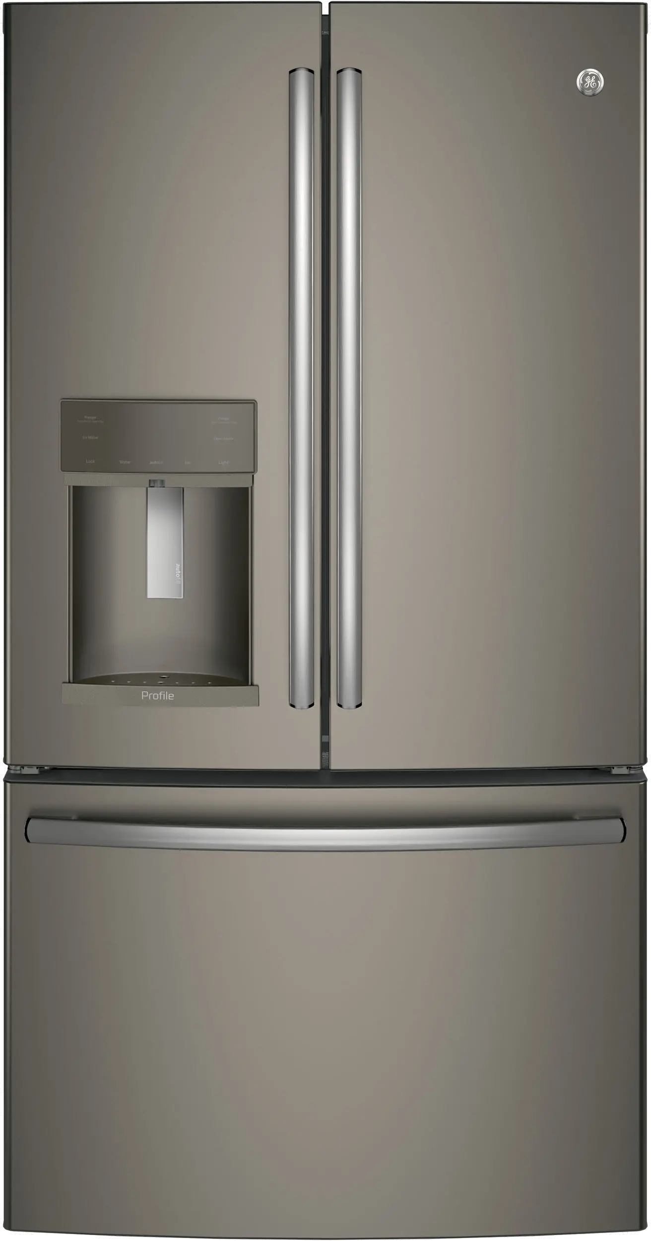 PFE28KMKES GE Profile 27.8 cu ft French Door Refrigerator - Slate-2