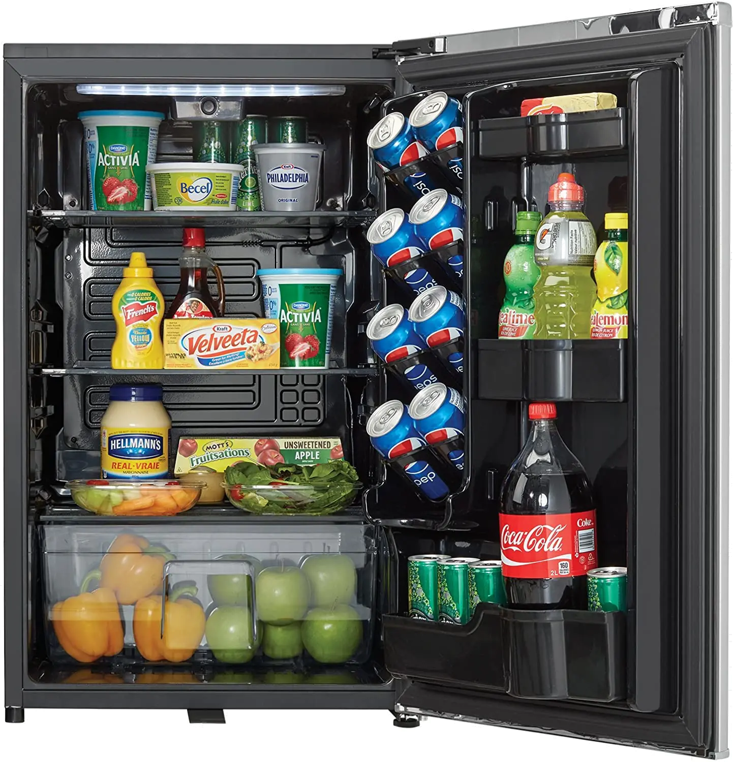 DAR044A6DDB Danby Contemporary Compact Refrigerator - Stainless Steel-2