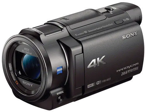 FDR-AX33/B Sony AX33 4K Handycam with Exmor R CMOS sensor-2