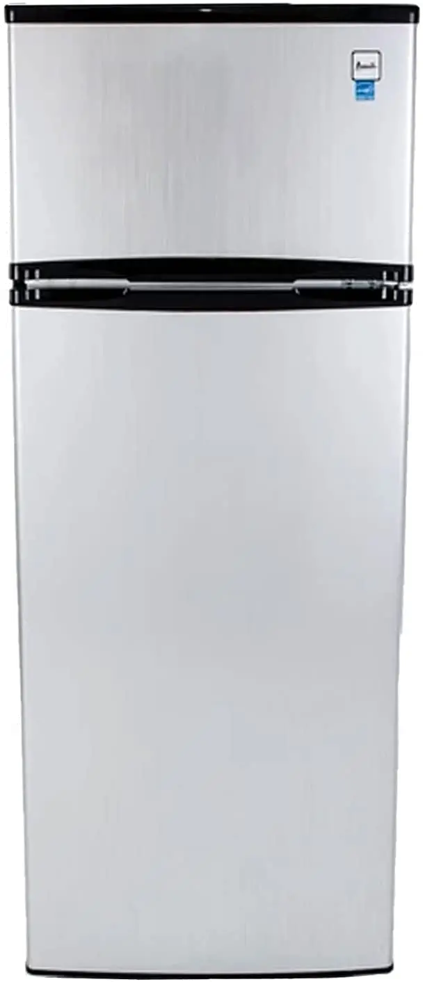 RA7316PST Avanti 7.4 cu ft Compact Refrigerator with Freezer - Stainless Steel-2