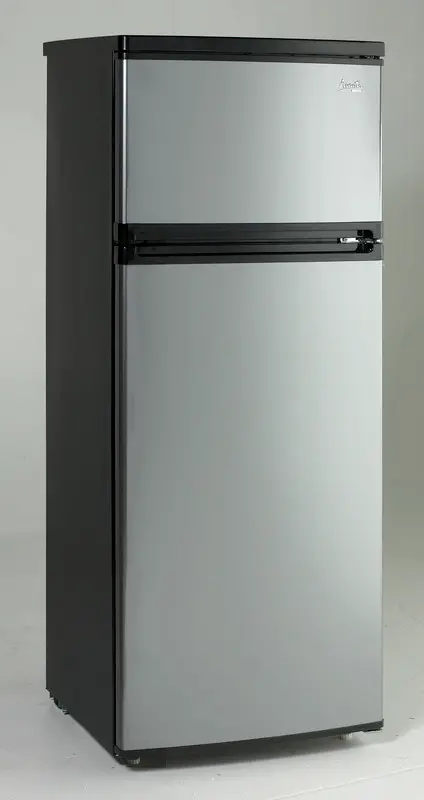 RA7316PST Avanti 7.4 cu ft Compact Refrigerator with Freezer - Stainless Steel-1