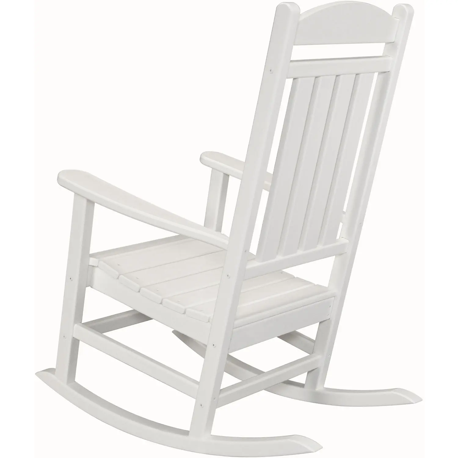 HVR100WH White Outdoor Porch Rocker-3