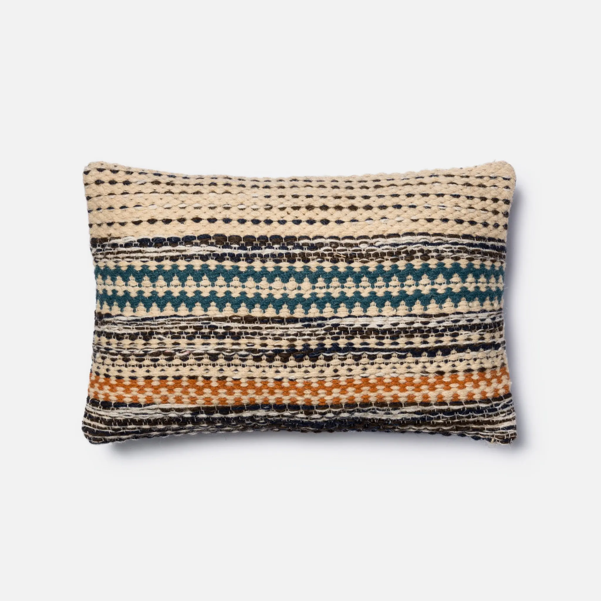 P1009MH/RECTOSSPLLW Magnolia Home Furniture Orange and Blue Throw Pillow-1