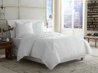 Ashworth King White Bedding Collection