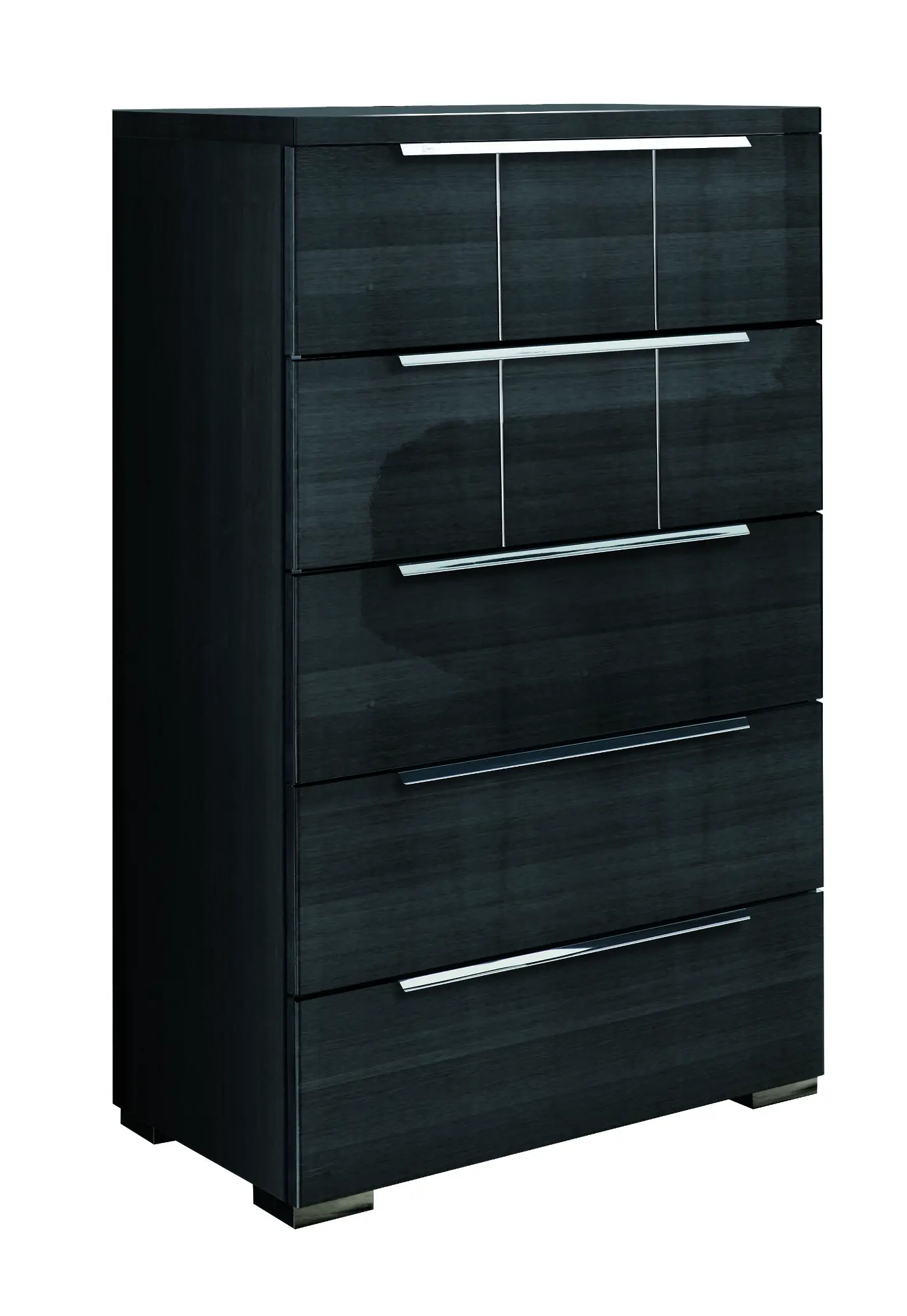 Dark Gray Modern Chest of Drawers - Versilia-1