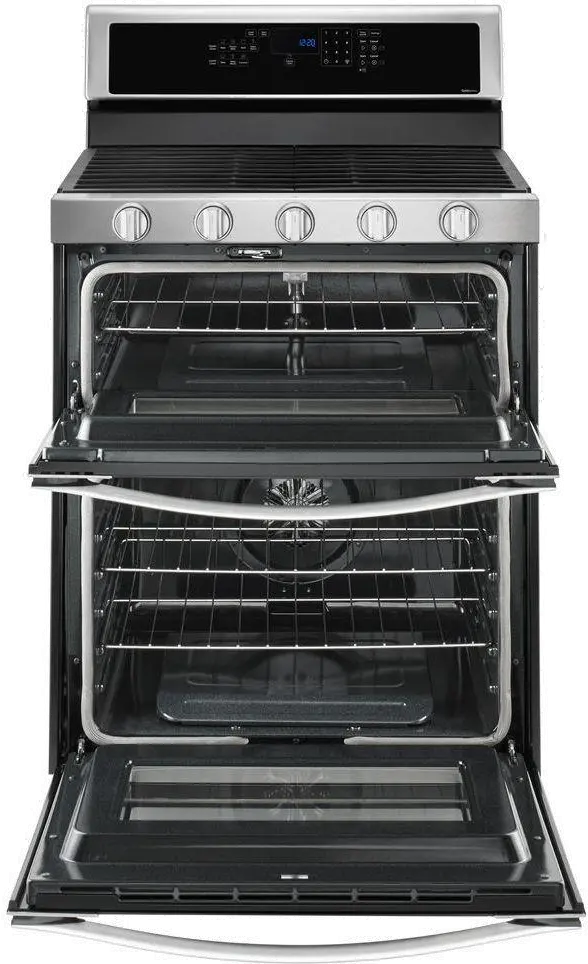 WGG745S0FS Whirlpool 6 cu ft Double Oven Gas Range - Stainless Steel-5