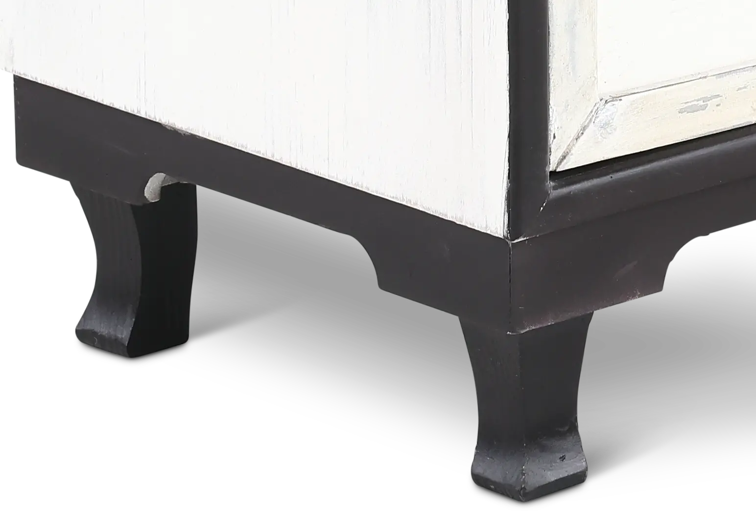 Painted 3 Drawer Bird on a Wire Chest-7