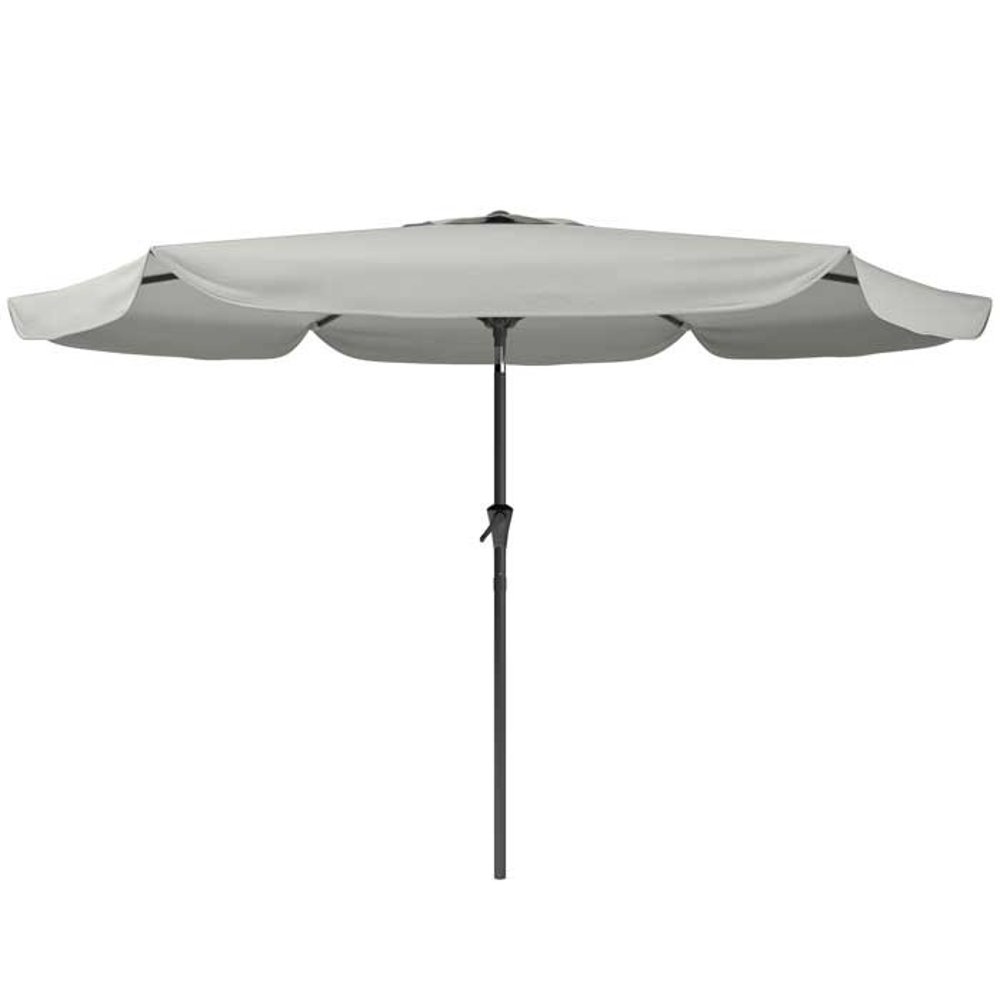 Sandy Gray Tilting Patio Umbrella