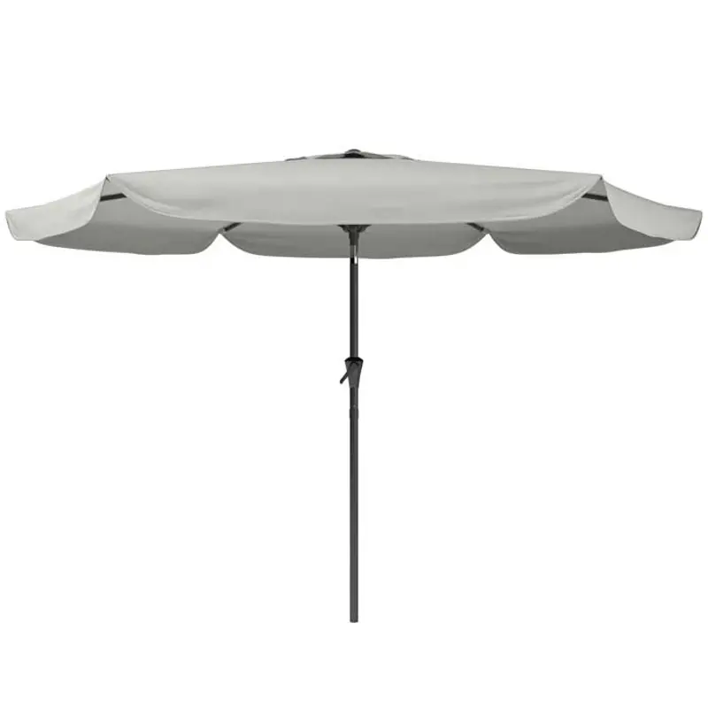 Sandy Gray Tilting Patio Umbrella
