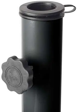 Gray/Black Patio Umbrella Stand-2