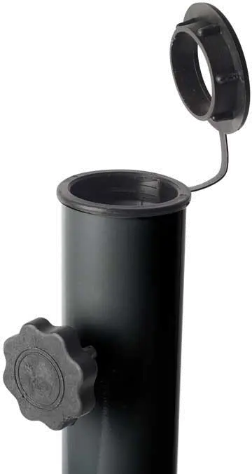 Gray/Black Patio Umbrella Stand-3