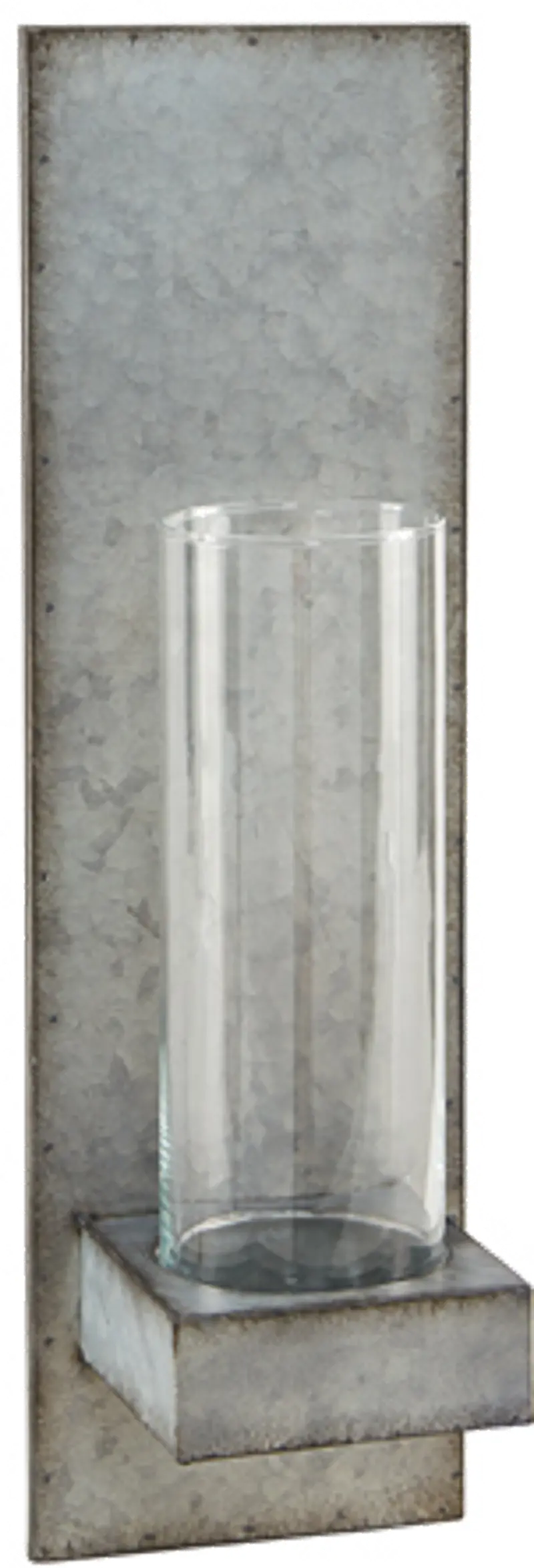 Magnolia Home Furniture Galvanized Hanging Pillar Sconce