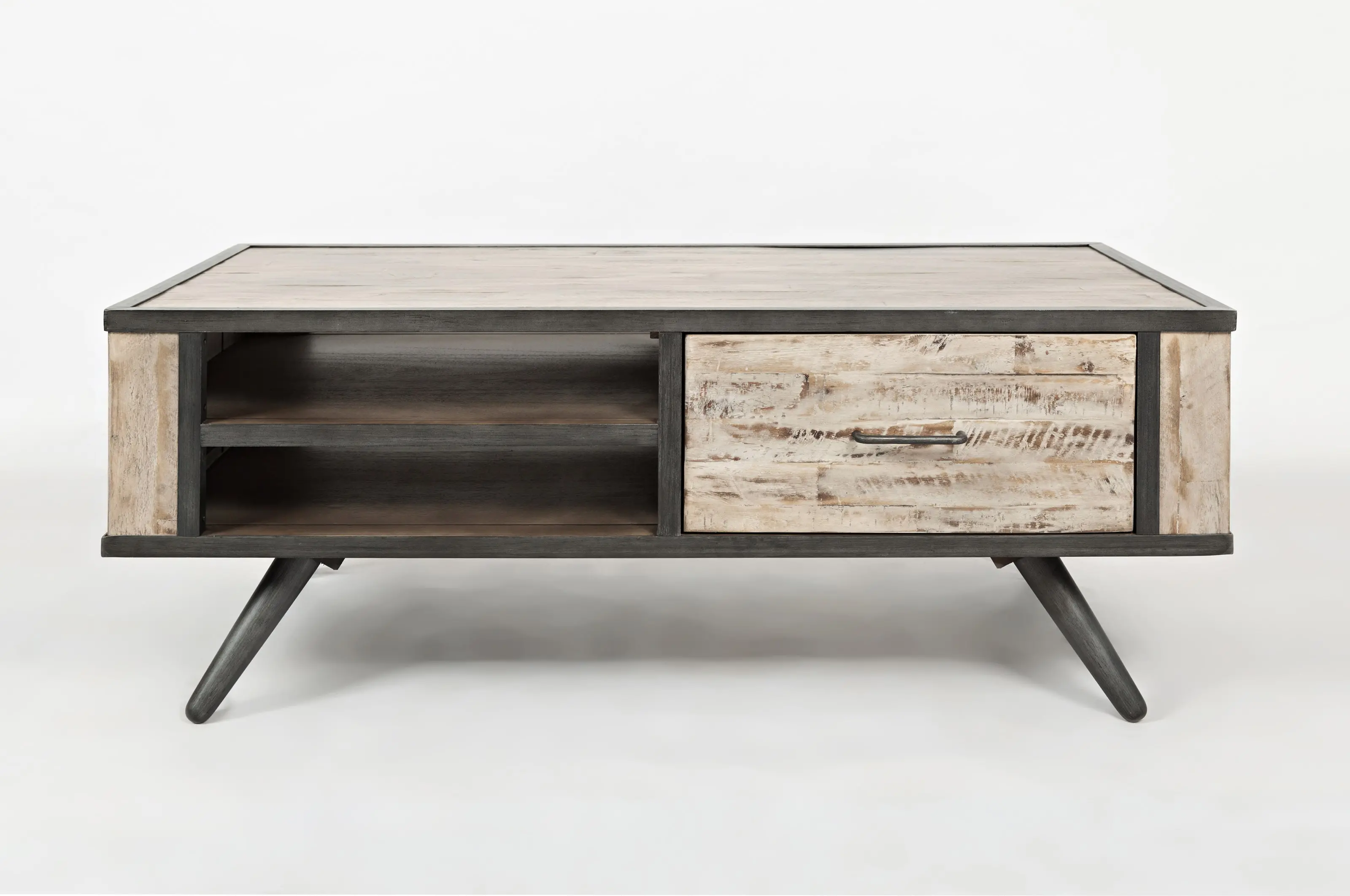 Rustic Gray Coffee Table - American Retrospective-1