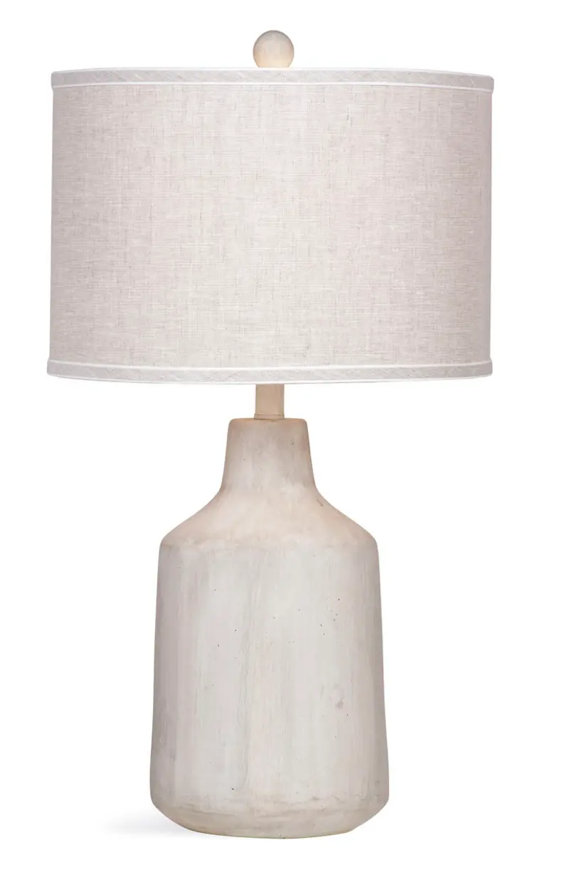 Belgian Luxe 26 Inch Cement Table Lamp