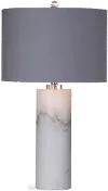 White Marble Table Lamp