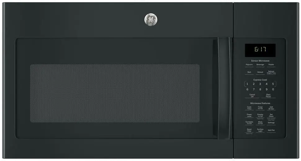 JVM6175DKBB GE Over the Range Microwave - 1.7 cu. ft. Black-2