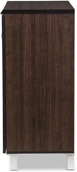 6498-RCW Dark Brown Storage Cabinet - Excel-4