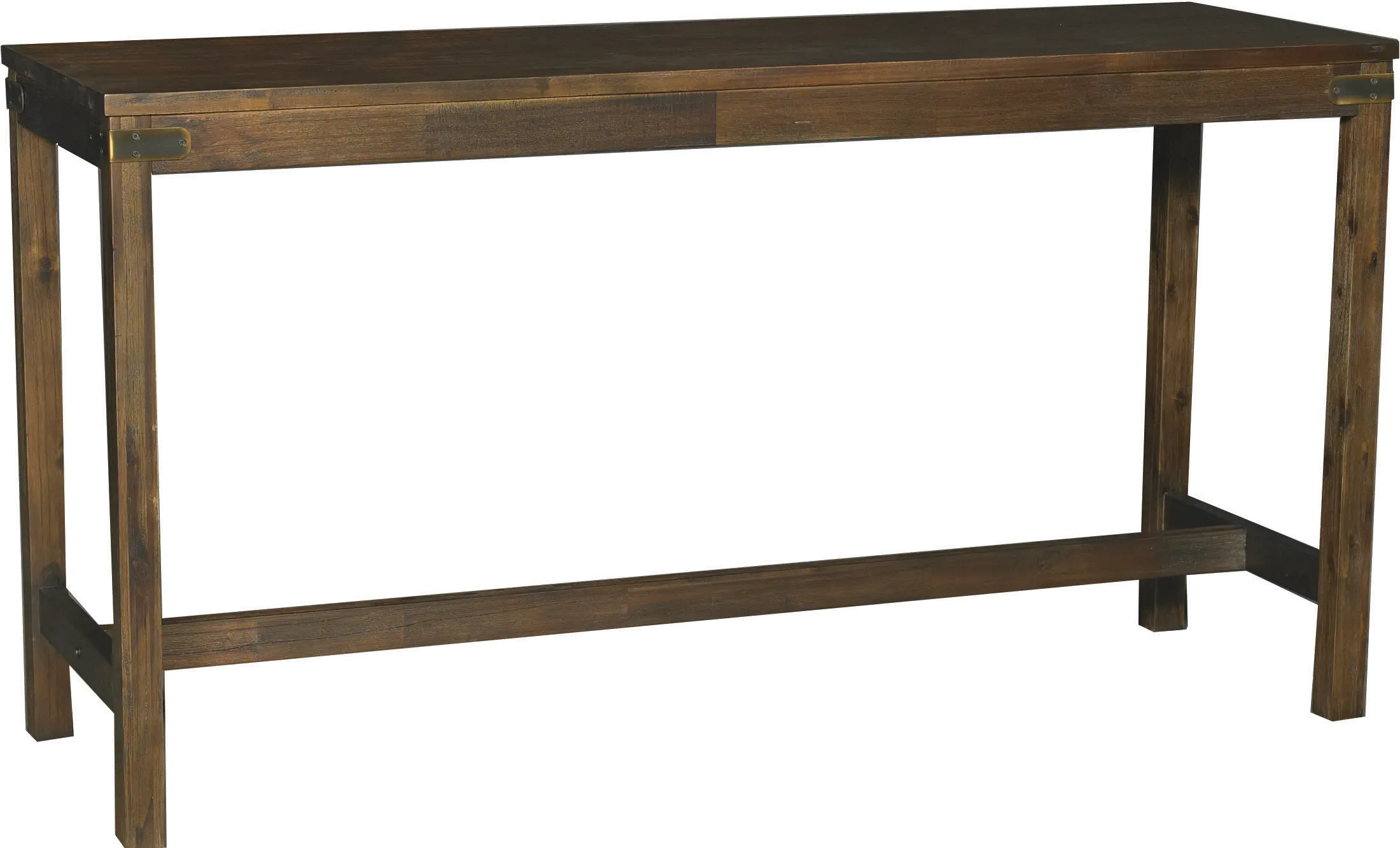 Rustic Brown Sofa Table - New Castle-1