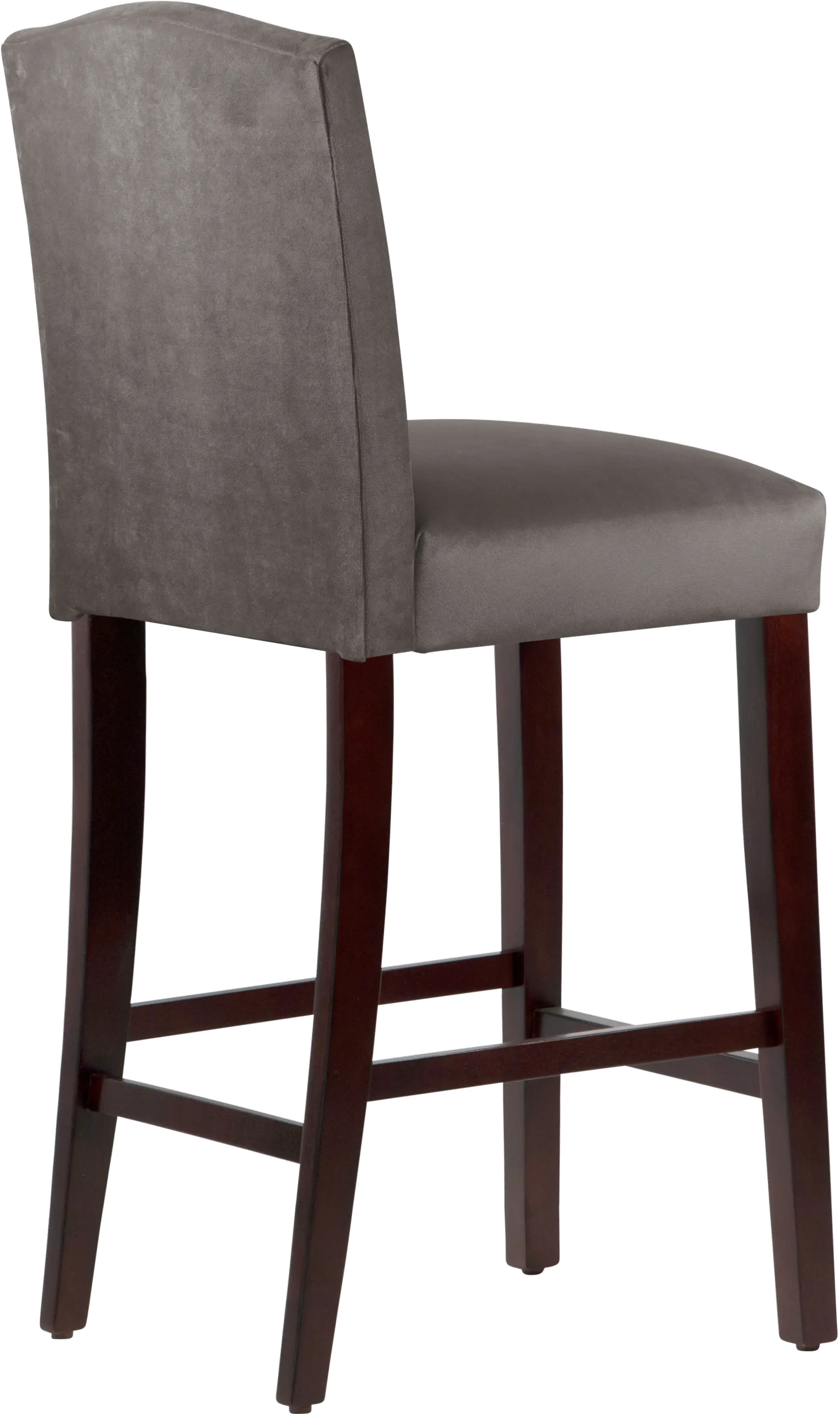 64-8NB-SVMSTCSM Theo Dark Brown Nail Button Back Bar Stool- Skyline Furniture-4