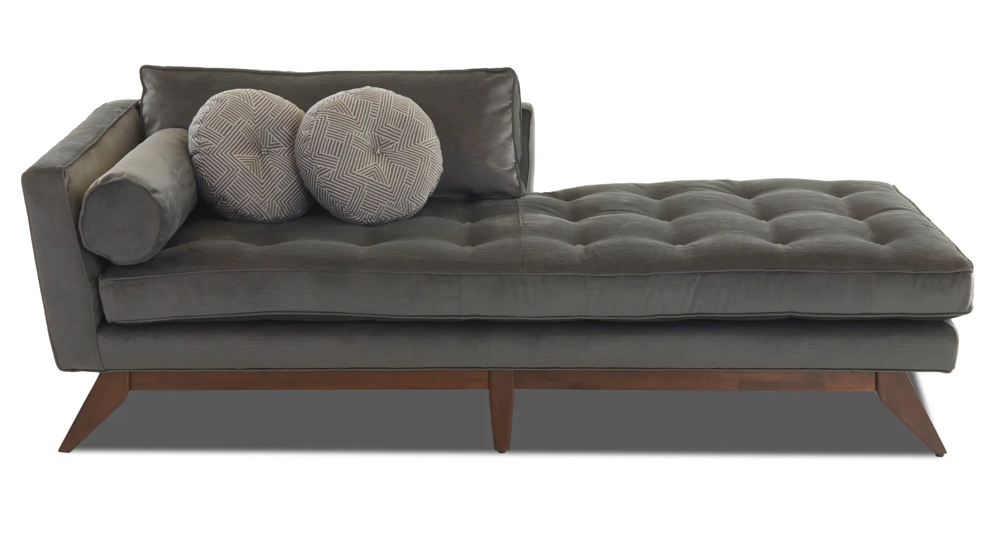 G1500LEMPIRECHARCLBW Charcoal Gray Chaise - Fairfax-3