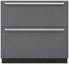 ID-36R Sub-Zero 36 Inch Designer Refrigerator Drawers - Panel Ready
