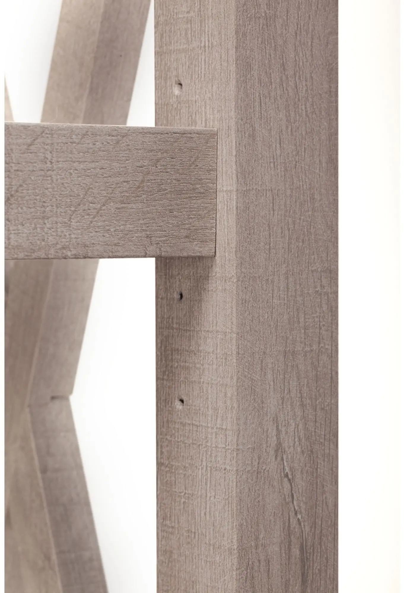 KWB132WG-03 Key West Gray 5-Shelf Bookcase - Bush Furniture-3