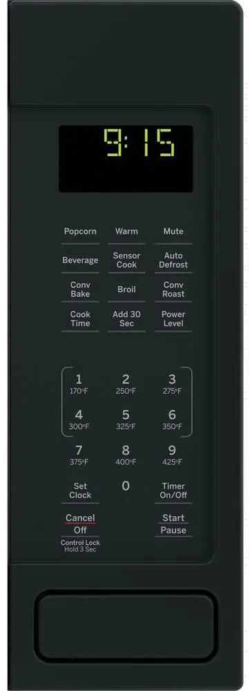 PEB9159DJBB GE Profile Countertop Microwave - 1.5 cu. ft. Black-1