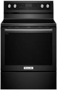 KFEG500EBS KitchenAid 6.4 cu ft Electric Range - Black Stainless