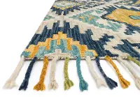  Magnolia Home Furniture 2 x 4 X-Small Green and Gold Area Rug - Brushstroke