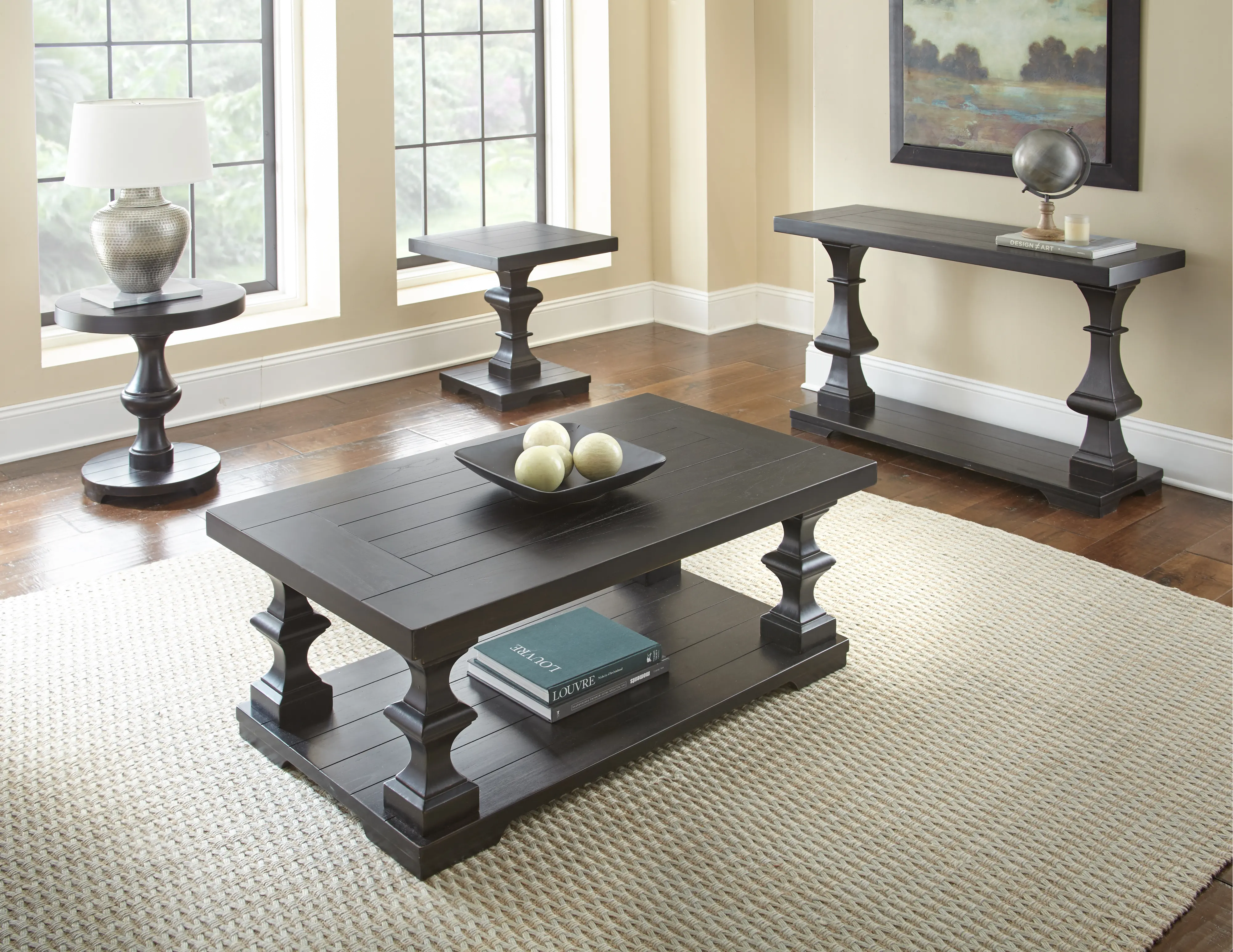 Dory Ebony End Table-4