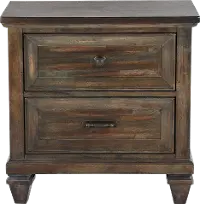 Sevilla Walnut Brown Nightstand