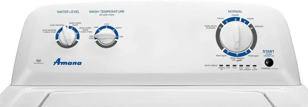 NTW4516FW Amana Top Load Washer -  3.5 cu. ft. White-3