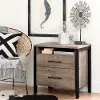 10493 Weathered Oak 2-Drawer Nightstand - South Shore