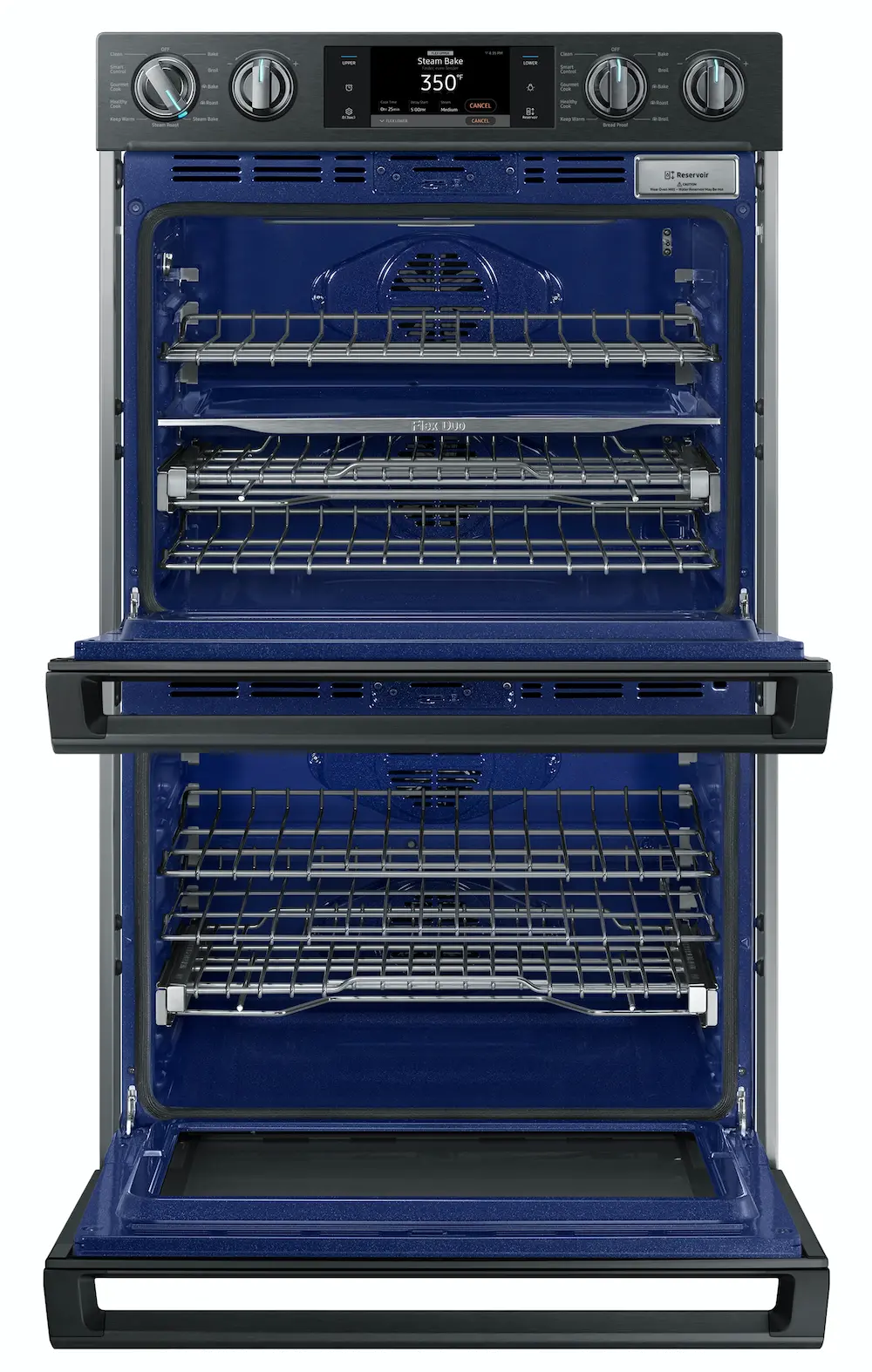 NV51K7770DG Samsung 10.2 cu ft Double Wall Oven - Black Stainless Steel 30 Inch-2