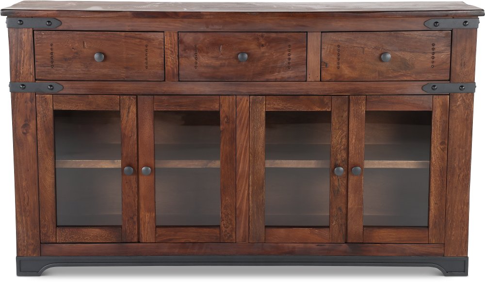 Parota Natural Mango Wood Console