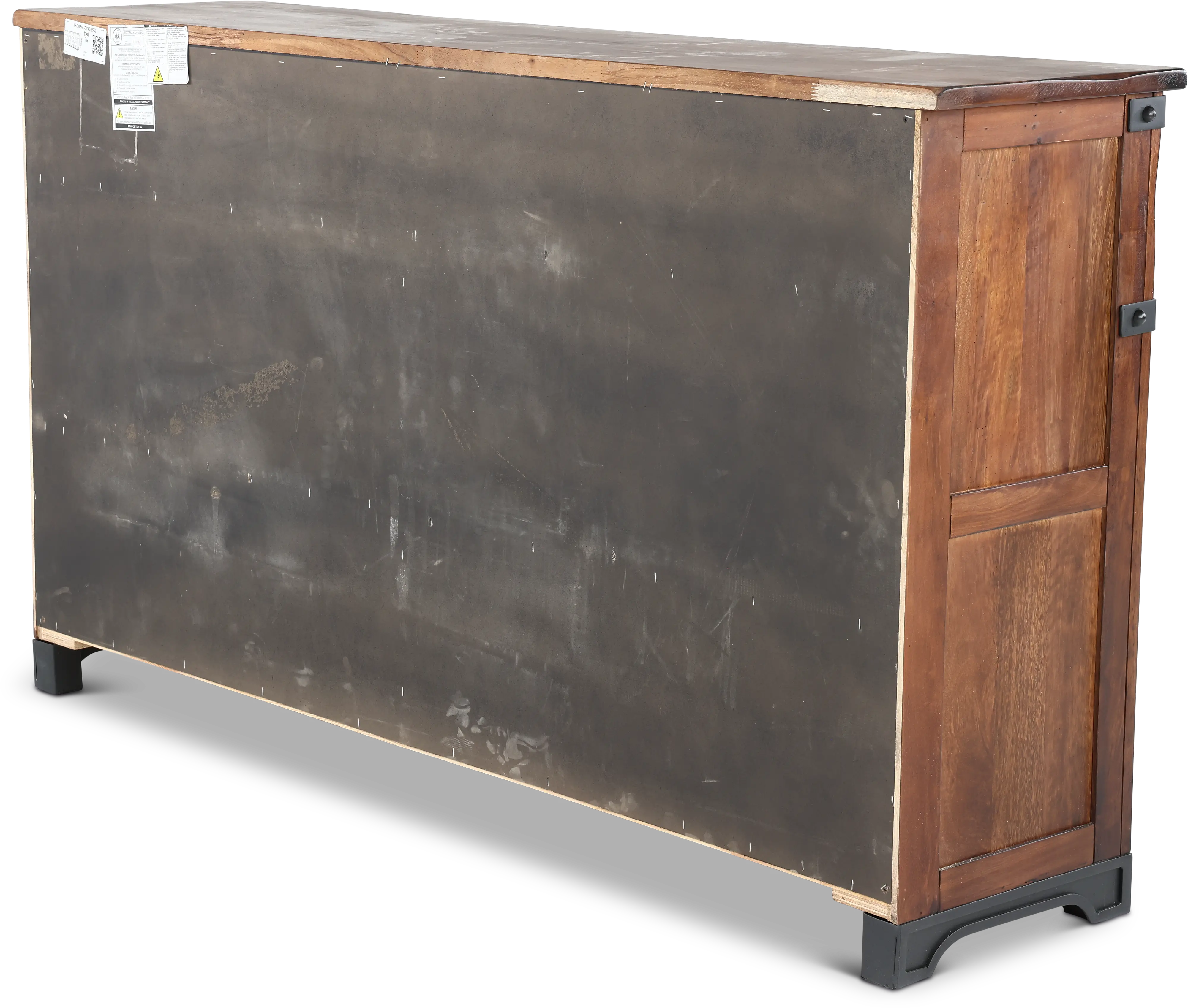 Parota Natural Mango Wood Console-6