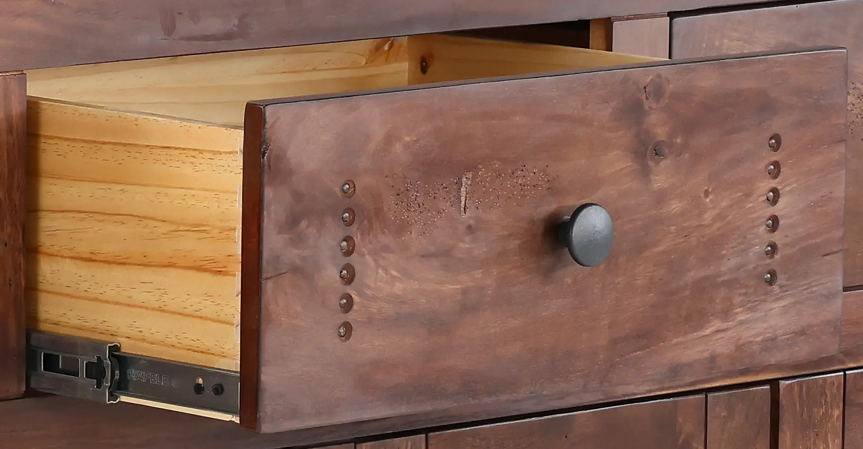 Parota Natural Mango Wood Console-7