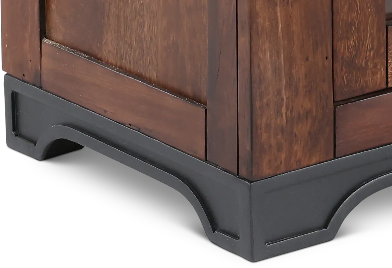 Parota Natural Mango Wood Console-9
