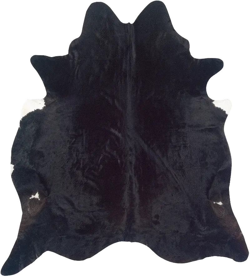 Black Cow Hide