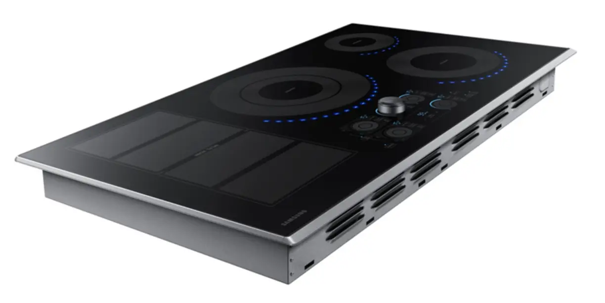 NZ36K7880US Samsung 36 Inch Smart Induction Cooktop - Stainless Steel-3