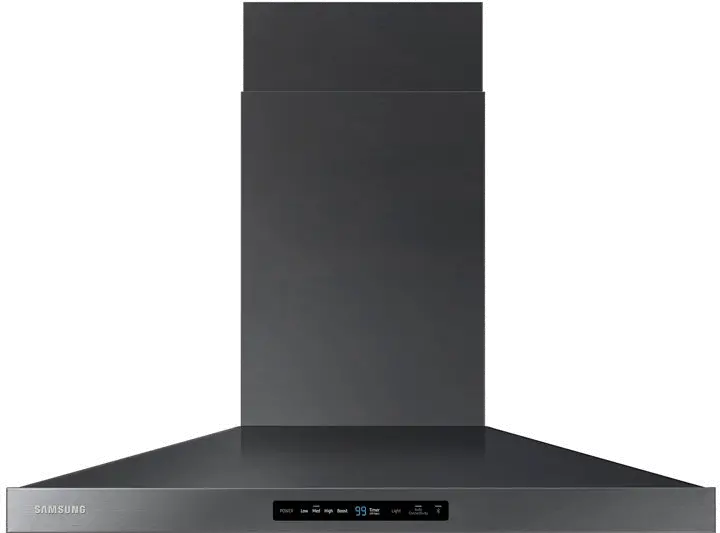 NK36K7000WG/AA-OLD Samsung 36 Inch Chimney Hood - Black Stainless Steel-2