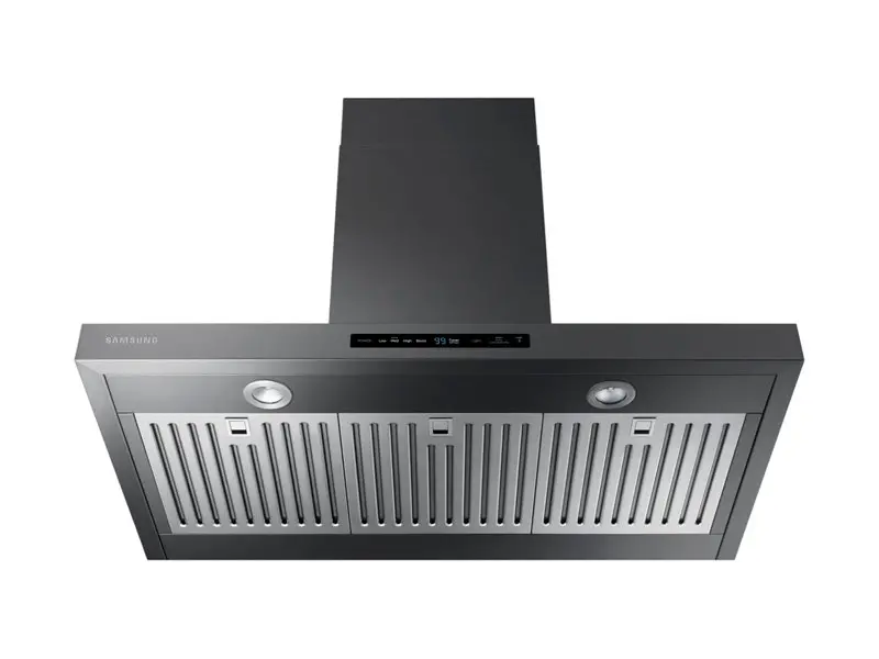 NK36K7000WG/AA-OLD Samsung 36 Inch Chimney Hood - Black Stainless Steel-1