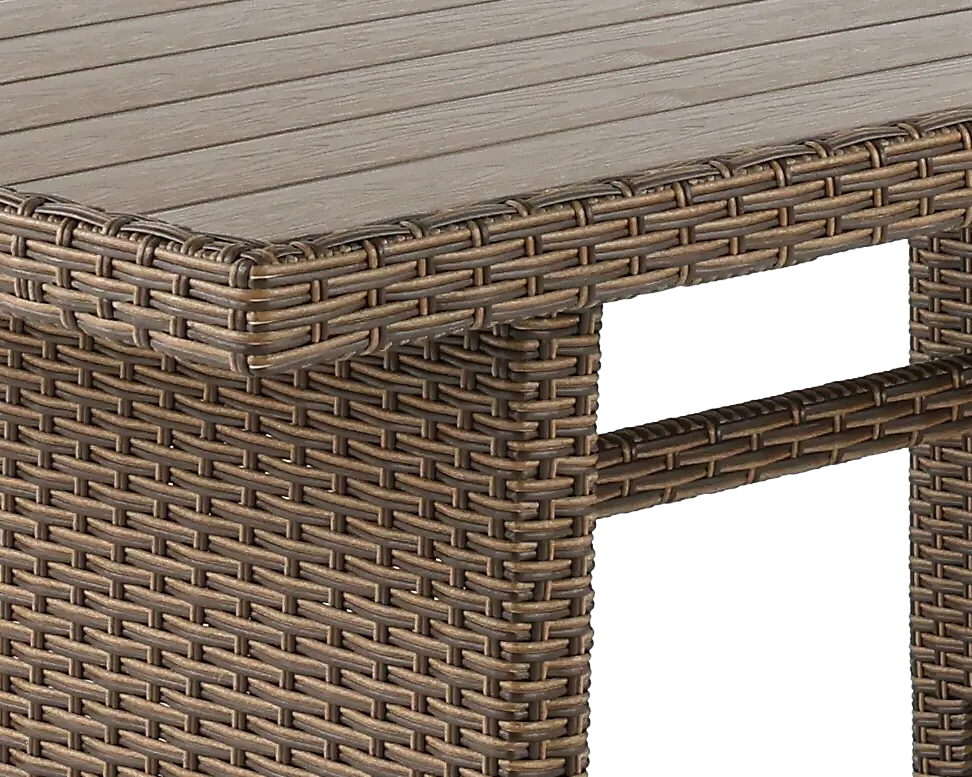 Arcadia Wicker Patio Table-2