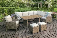 Arcadia Collection 6 Piece Outdoor Patio Group