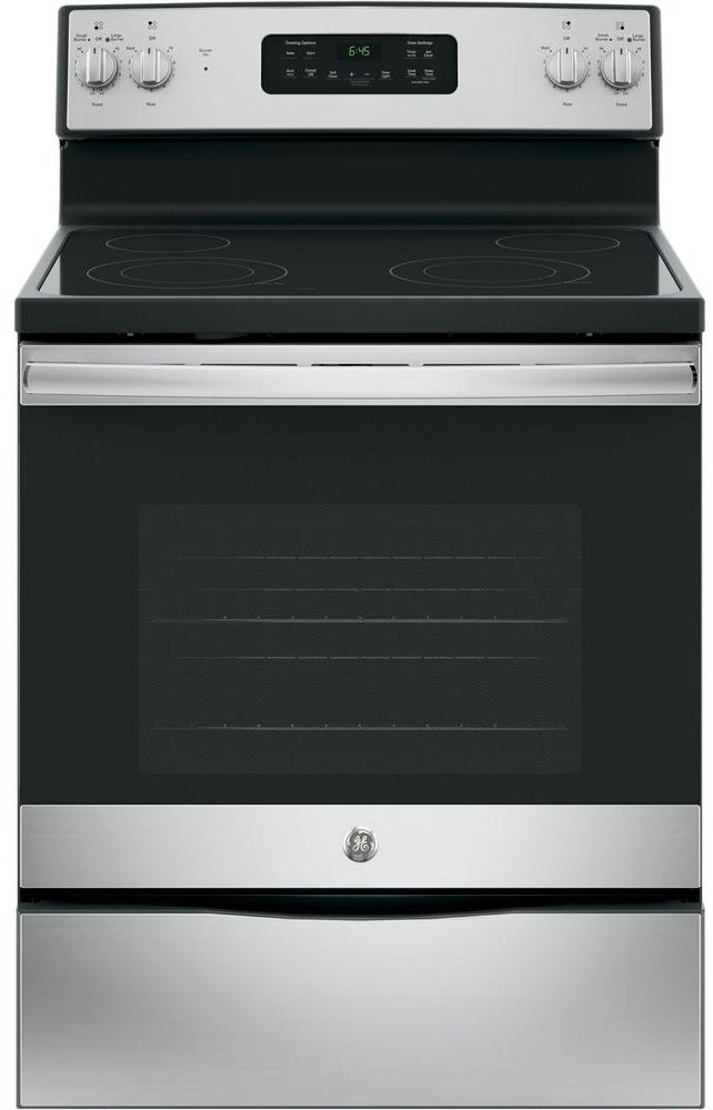 GE 5.3 cu ft Electric Range - Stainless Steel