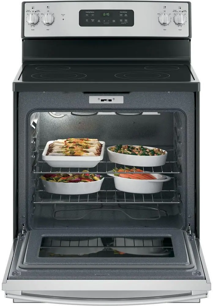 JB645RKSS GE 5.3 cu ft Electric Range - Stainless Steel-8