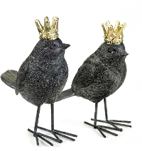 Assorted Bird with Crown